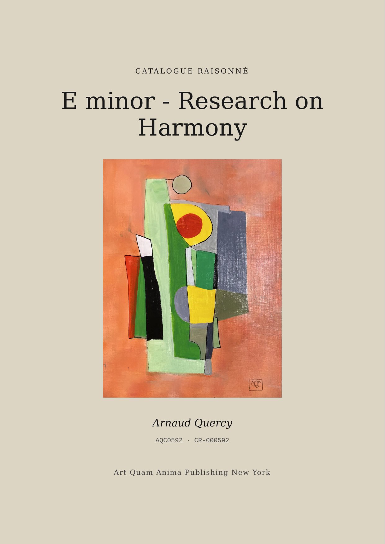 E minor - Research on Harmony