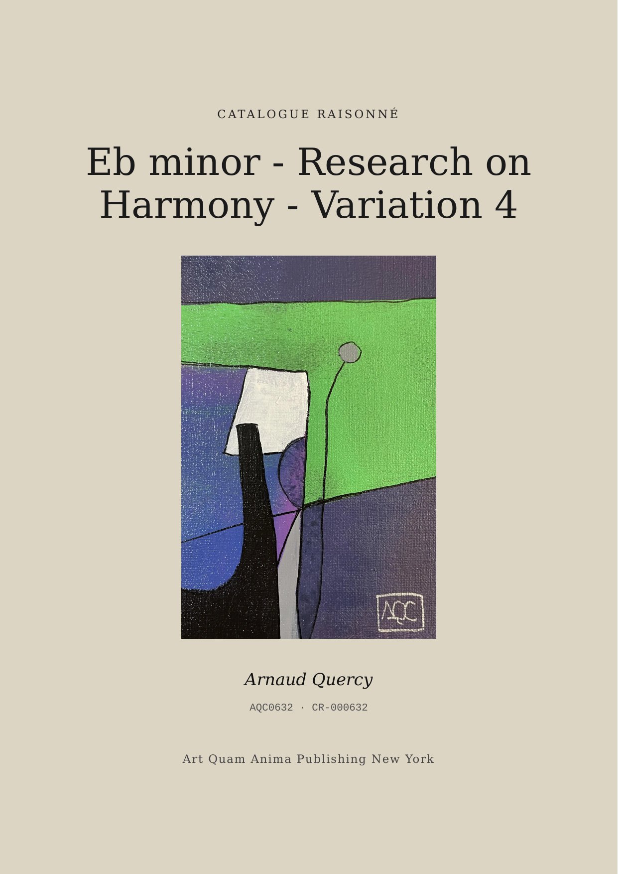 Eb minor - Research on Harmony - Variation 4