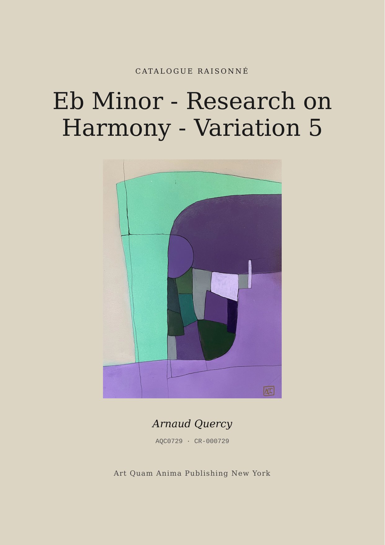 Eb Minor - Research on Harmony - Variation 5