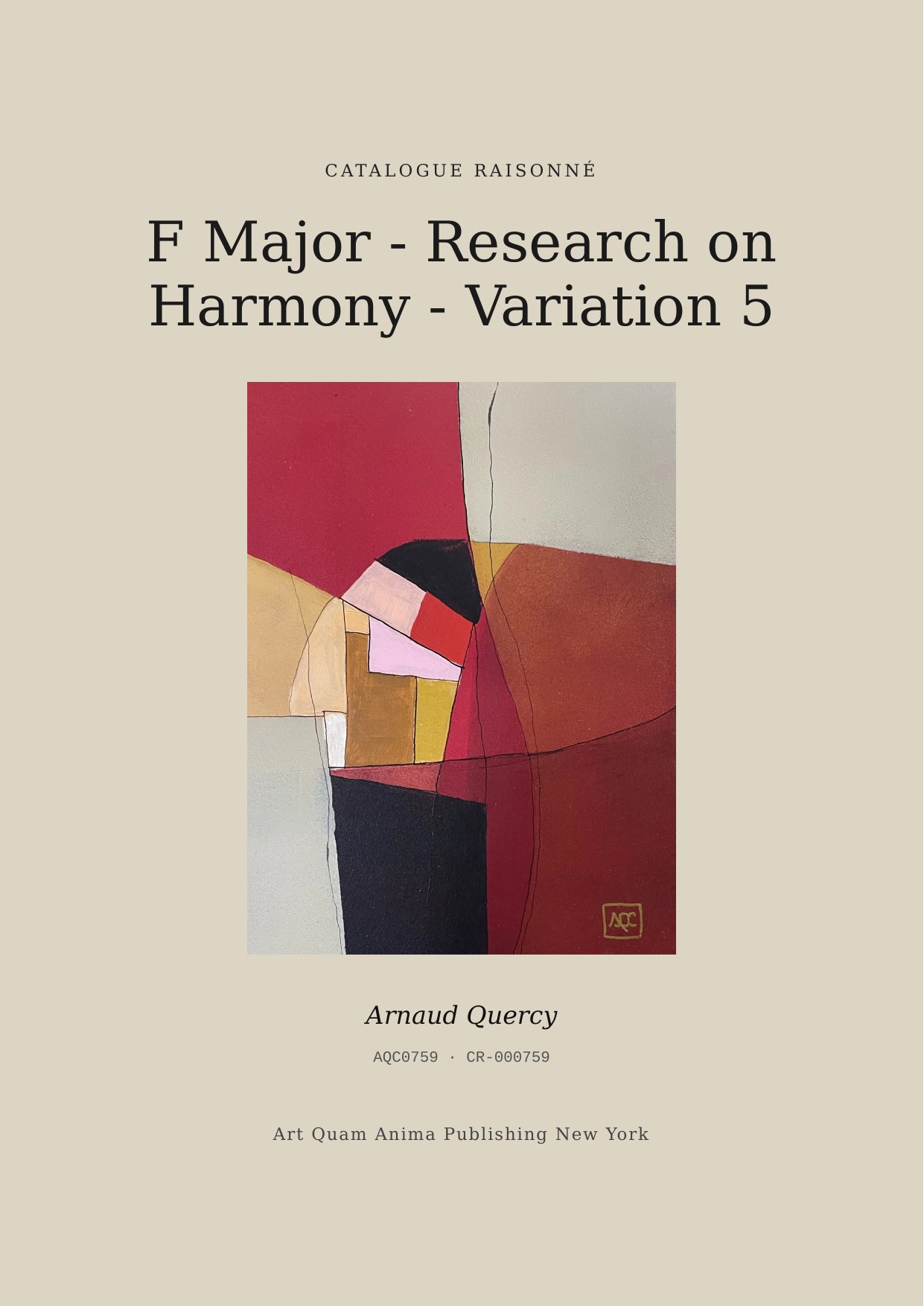 F Major - Research on Harmony - Variation 5