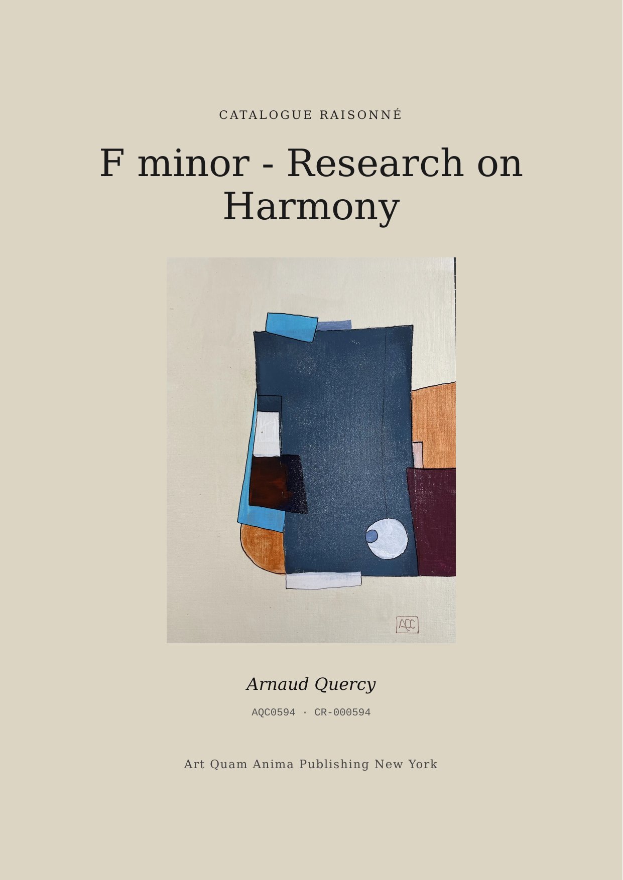 F minor - Research on Harmony