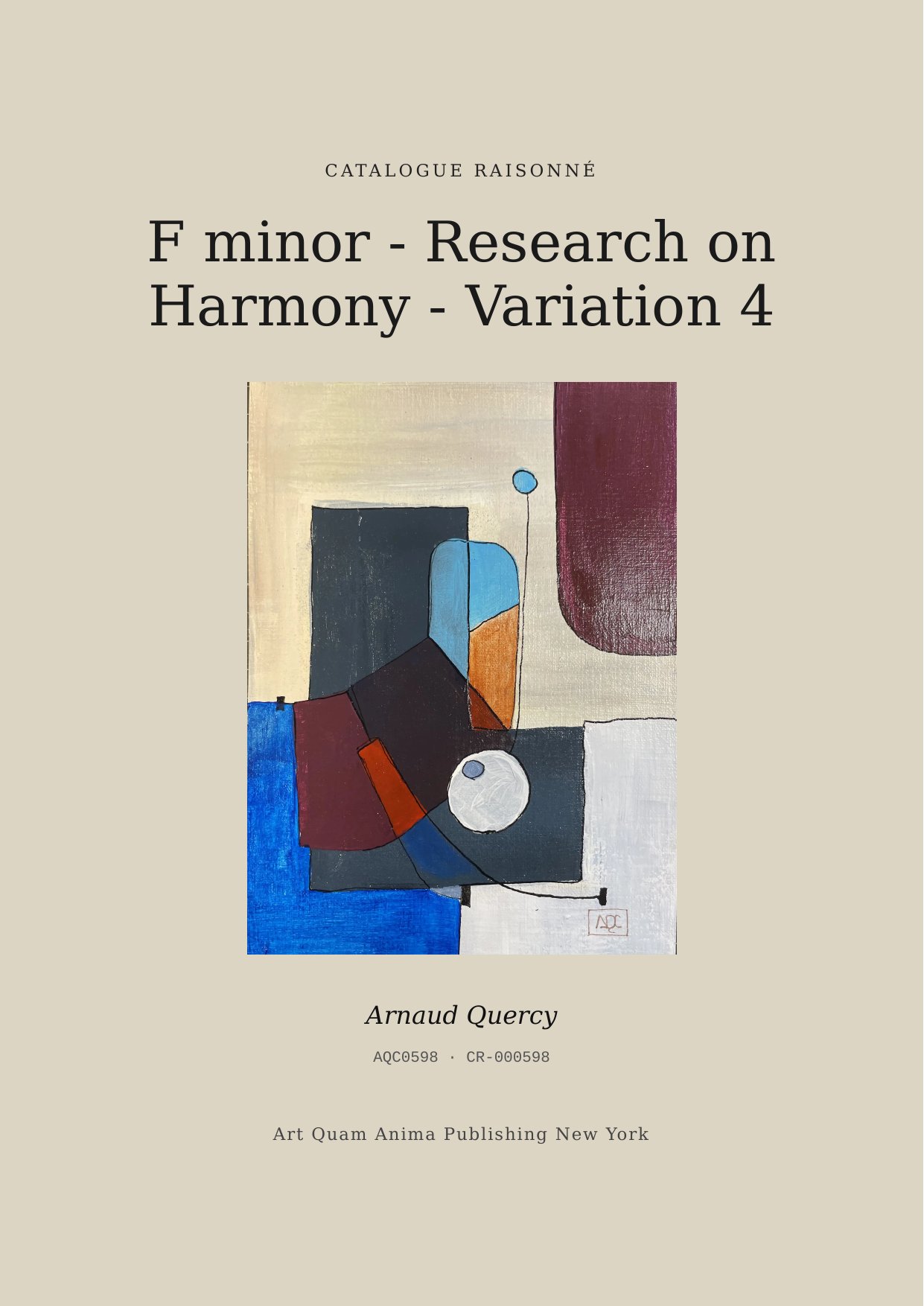 F minor - Research on Harmony - Variation 4