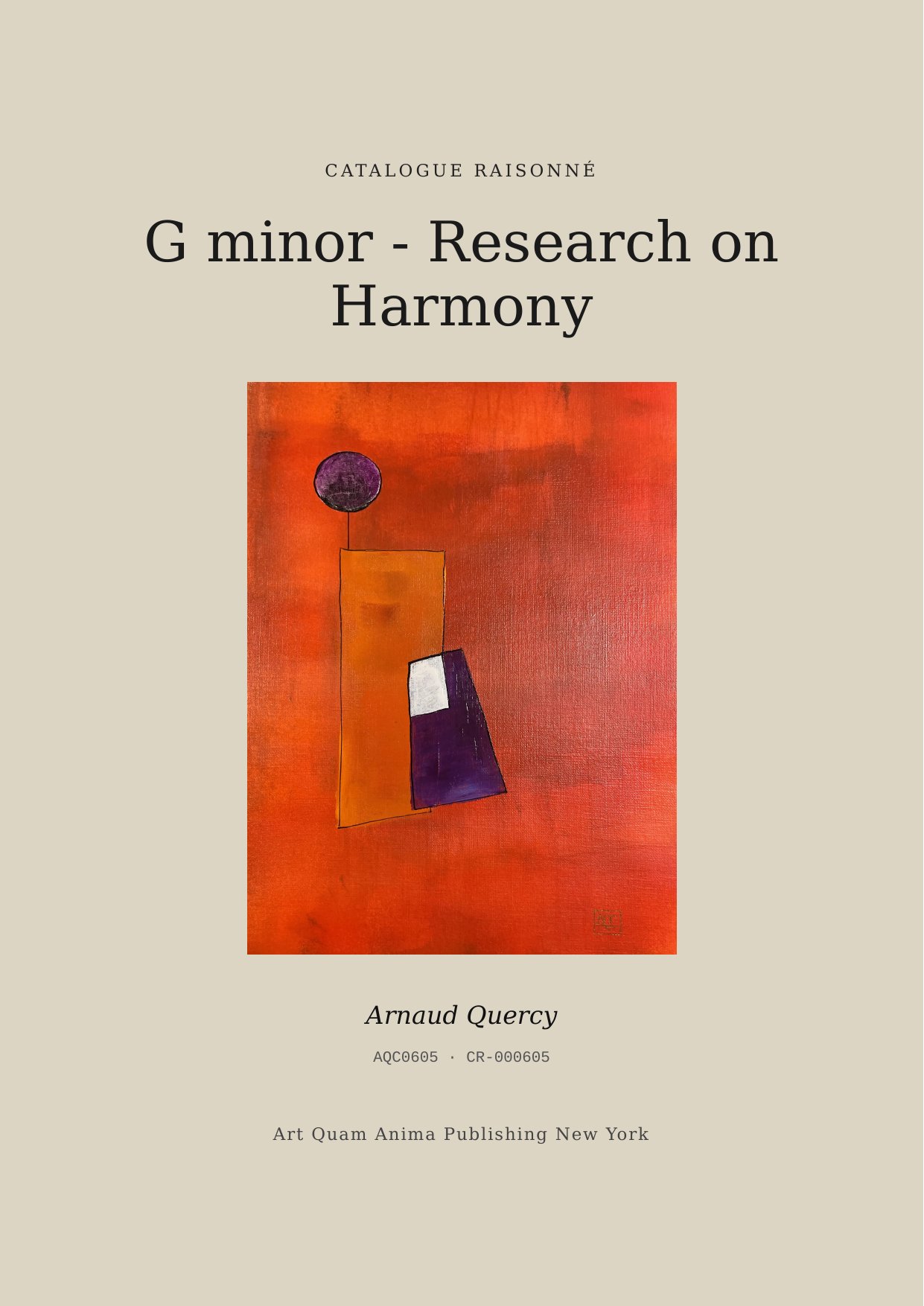 G minor - Research on Harmony