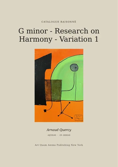 G minor - Research on Harmony - Variation 1