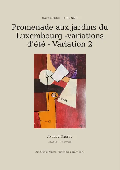 Promenade aux jardins du Luxembourg -variations d'été - Variation 2