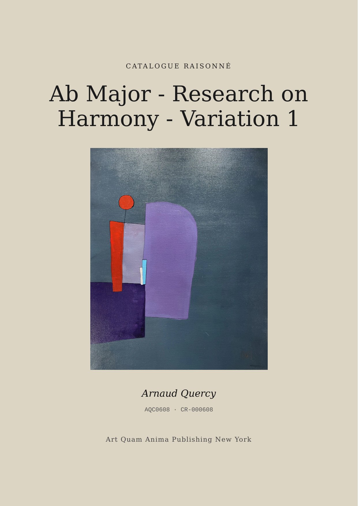 Ab Major - Research on Harmony - Variation 1