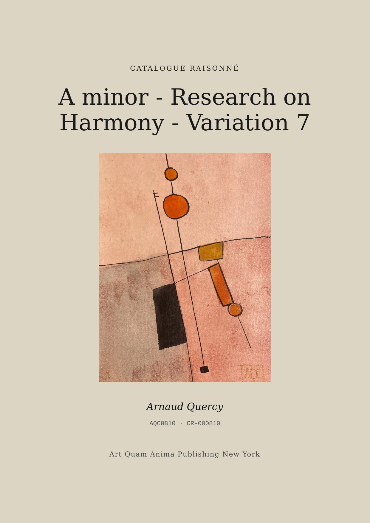 A minor - Research on Harmony - Variation 7