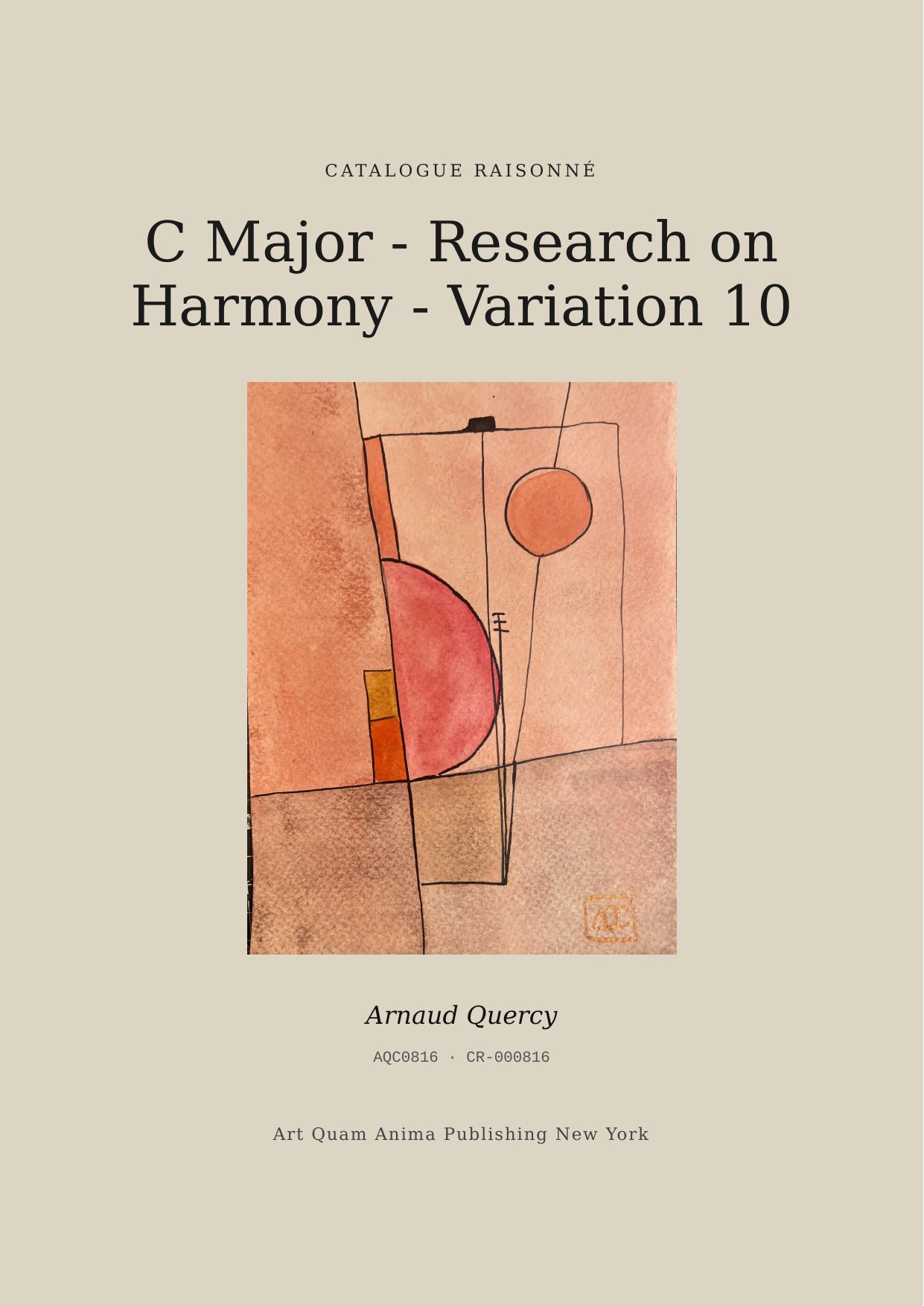 C Major - Research on Harmony - Variation 10