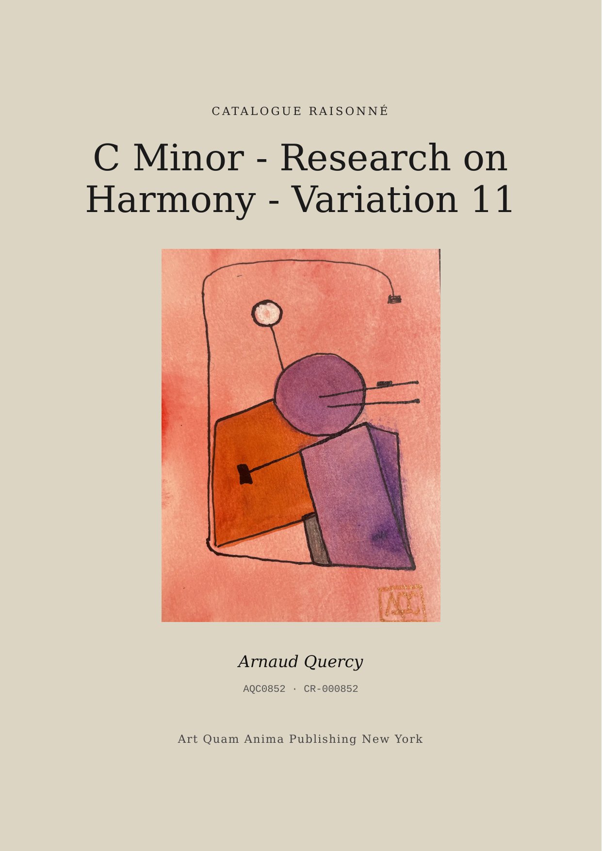 C Minor - Research on Harmony - Variation 11