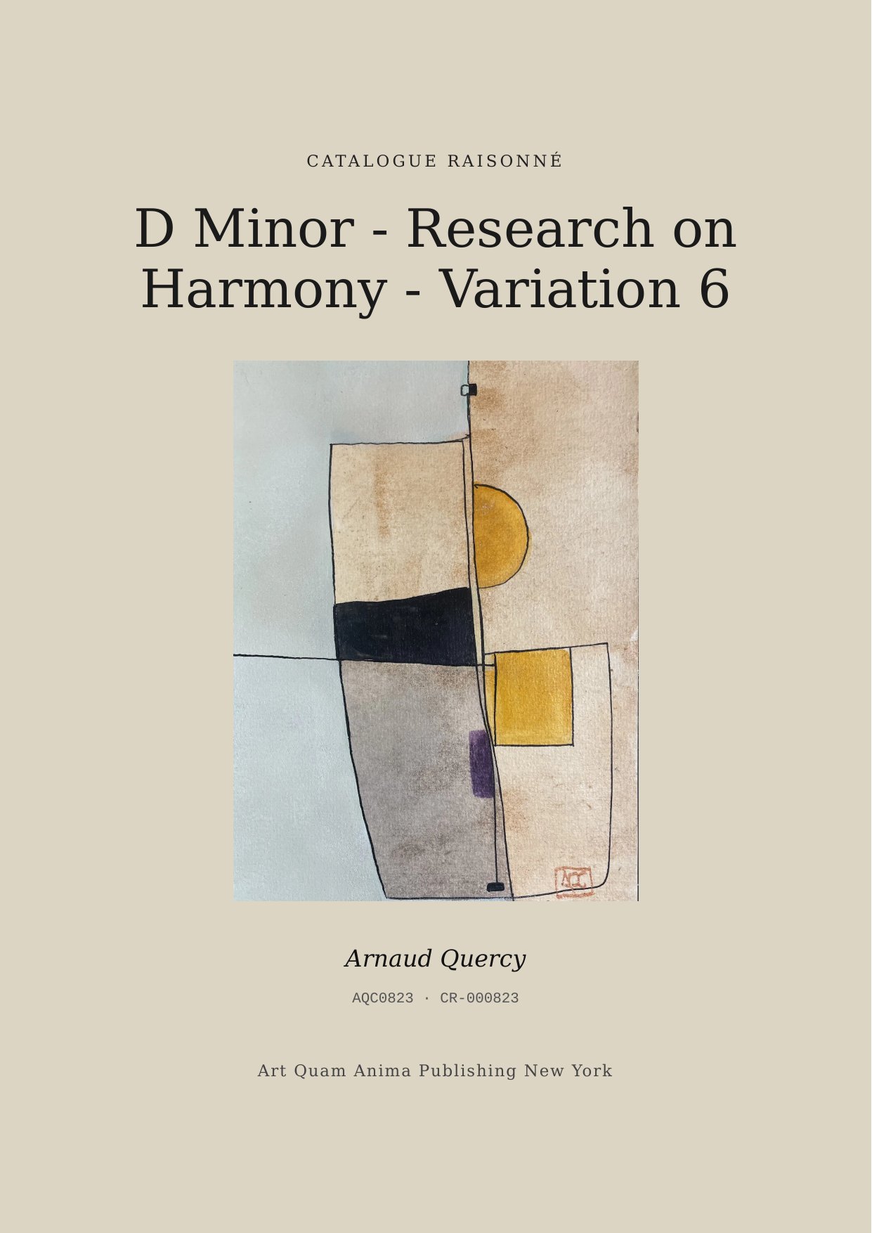 D Minor - Research on Harmony - Variation 6