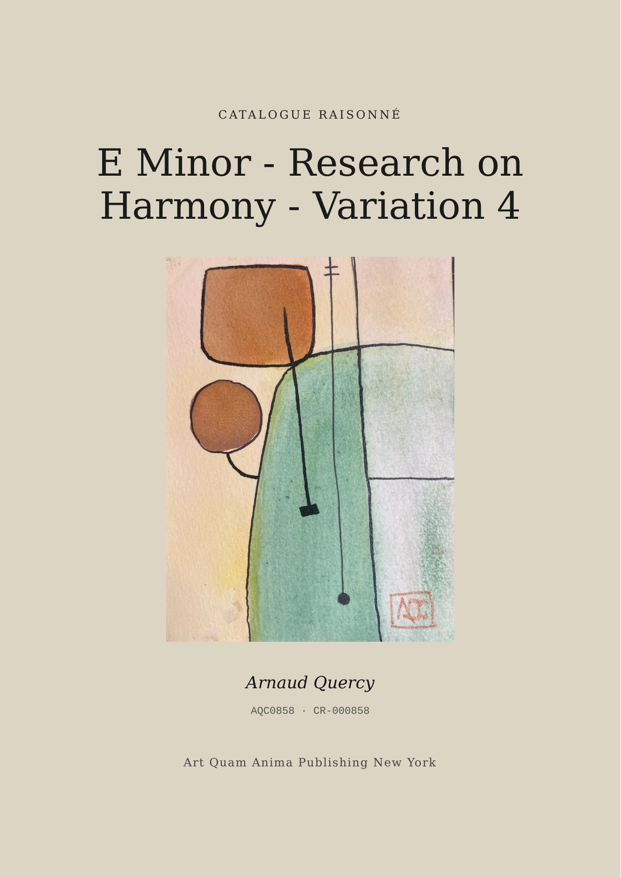 E Minor - Research on Harmony - Variation 4