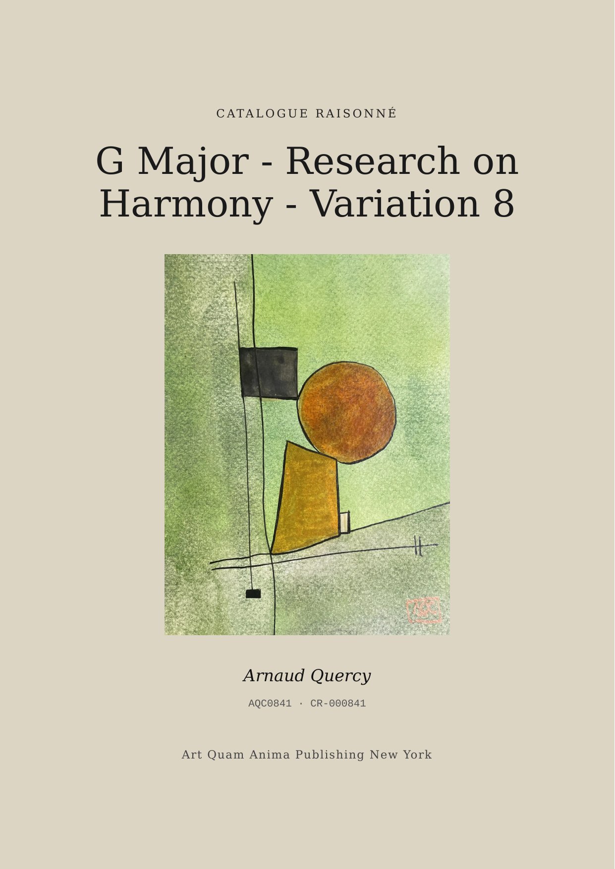 G Major - Research on Harmony - Variation 8