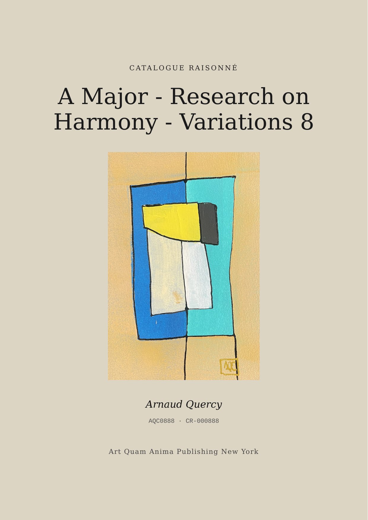 A Major - Research on Harmony - Variations 8