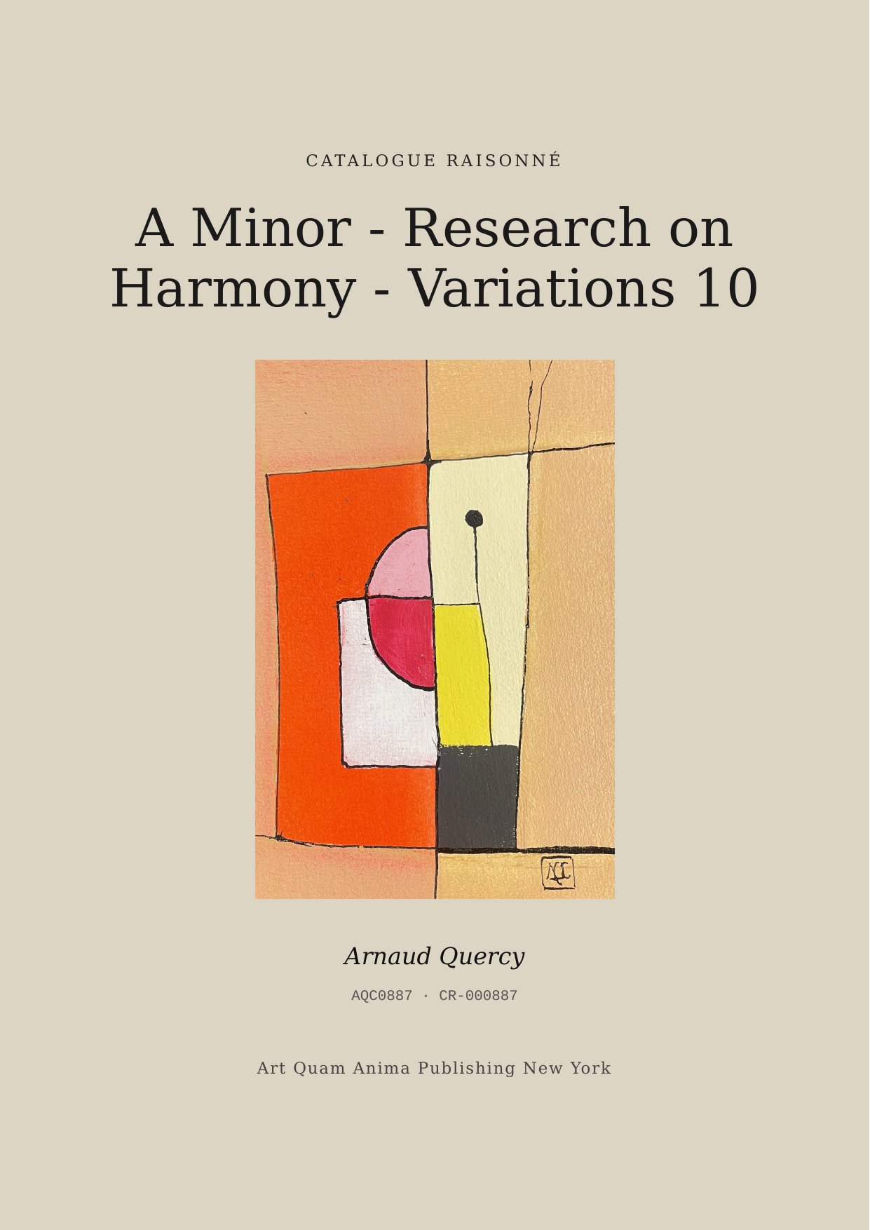A Minor - Research on Harmony - Variations 10