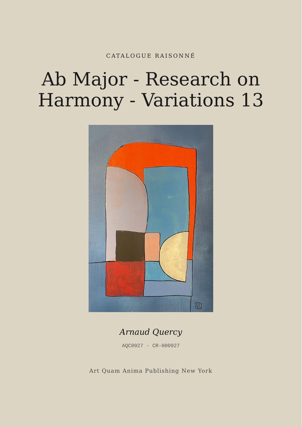 Ab Major - Research on Harmony - Variations 13