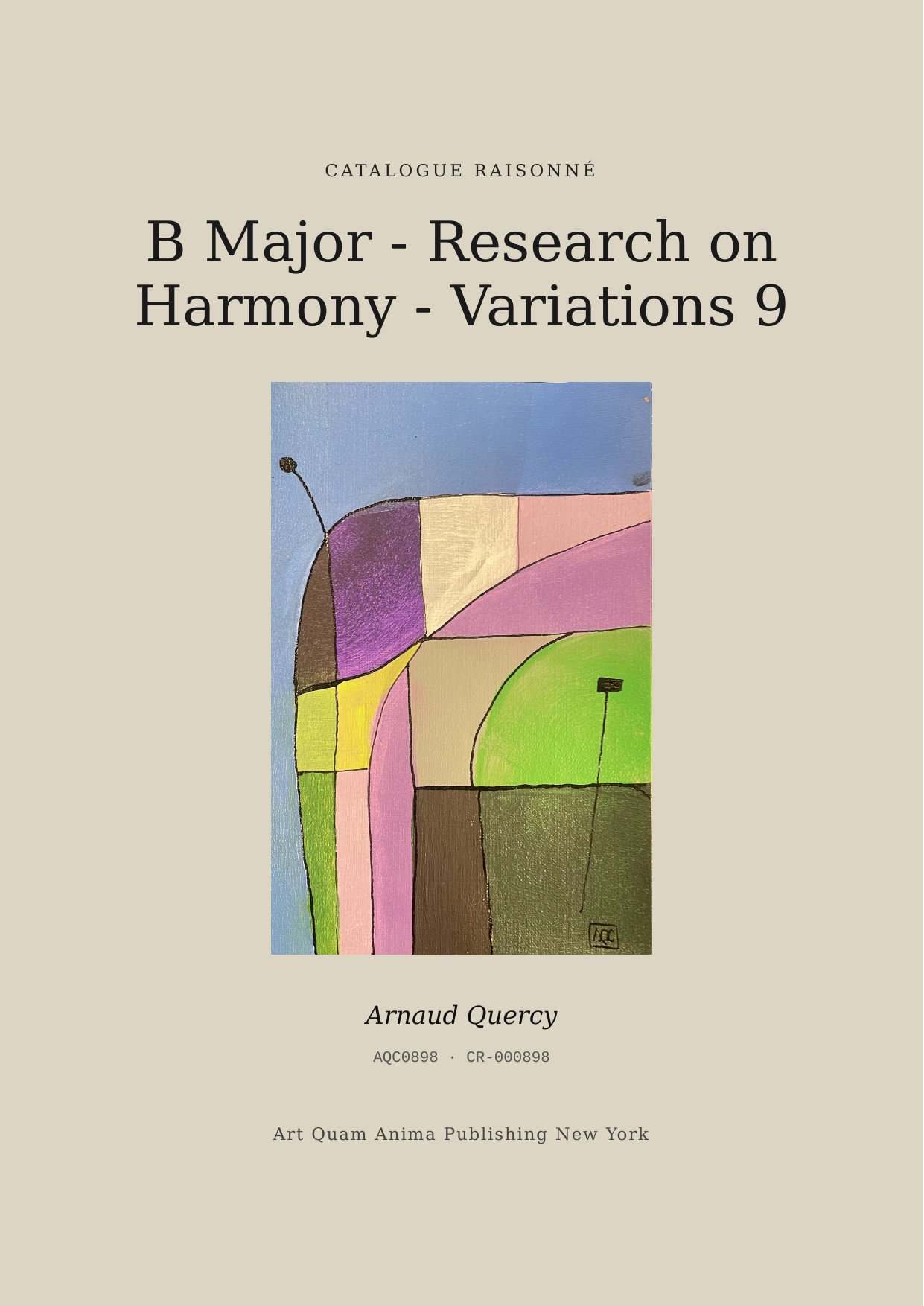 B Major - Research on Harmony - Variations 9