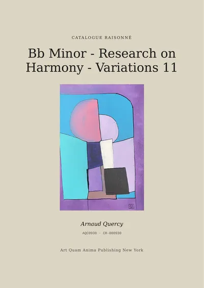 Bb Minor - Research on Harmony - Variations 11