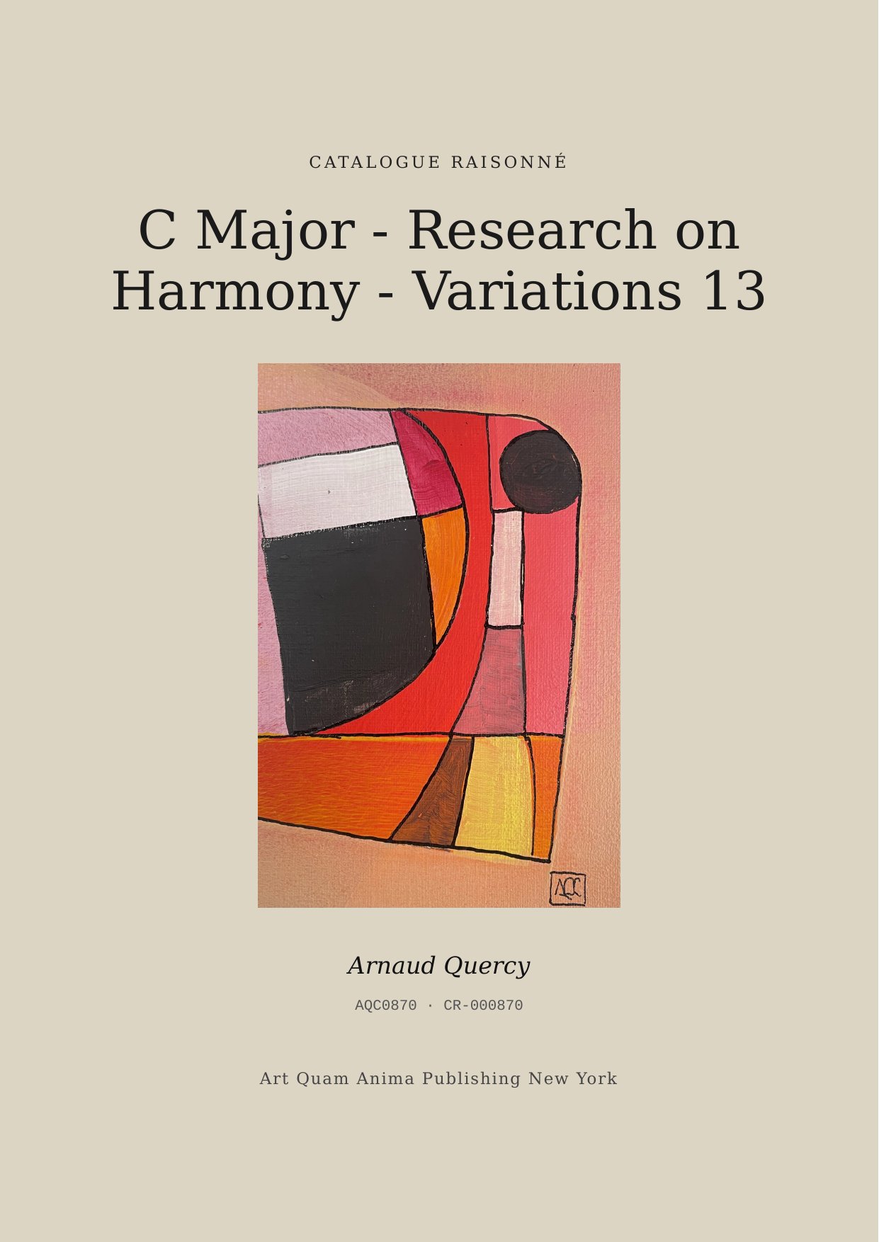 C Major - Research on Harmony - Variations 13