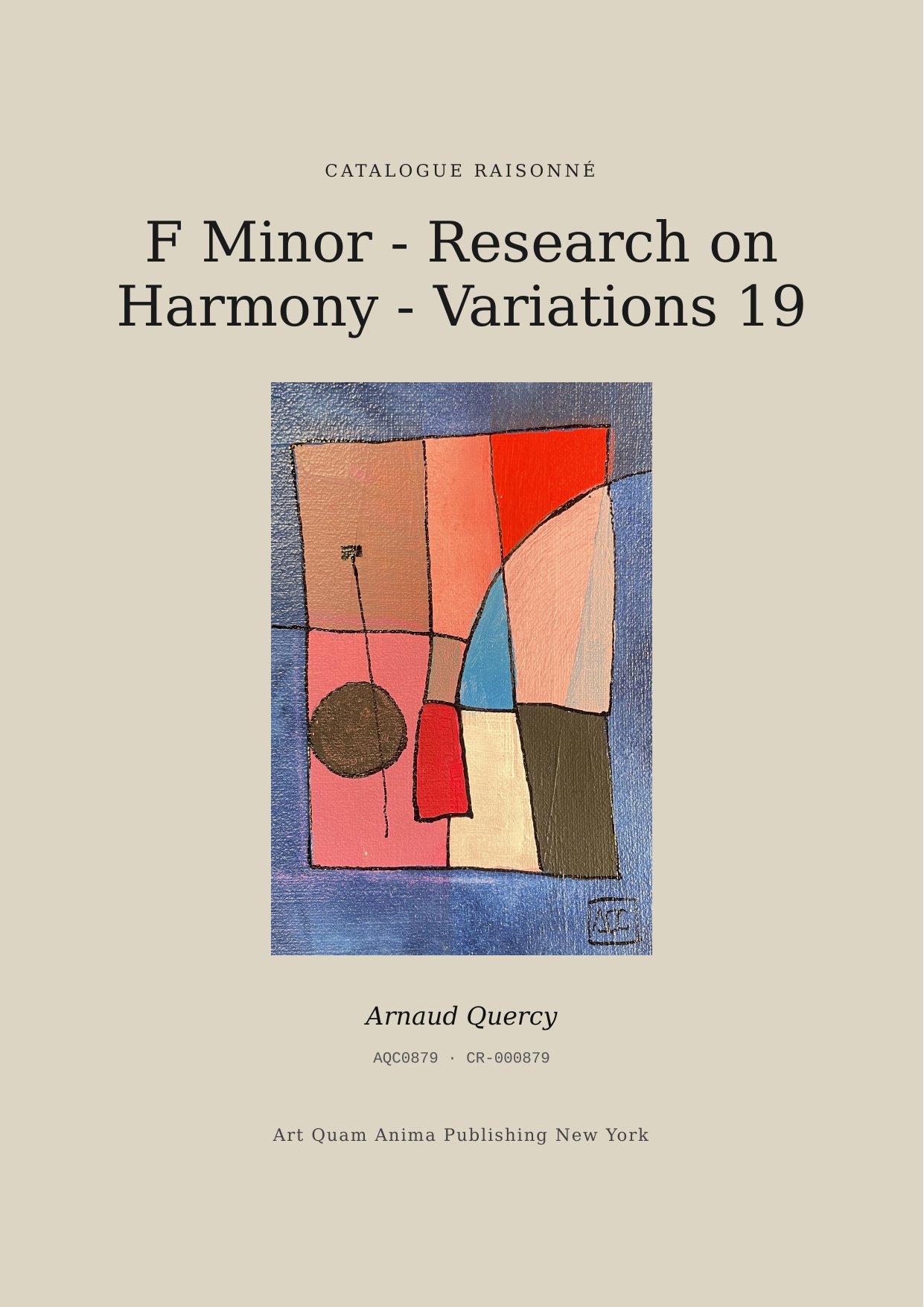 F Minor - Research on Harmony - Variations 19