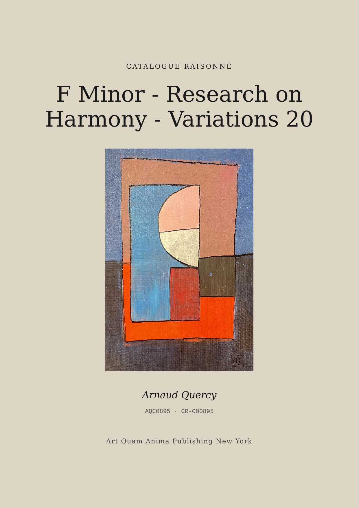F Minor - Research on Harmony - Variations 20