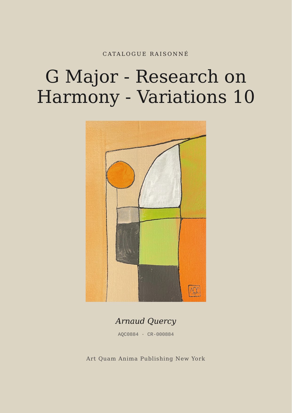 G Major - Research on Harmony - Variations 10