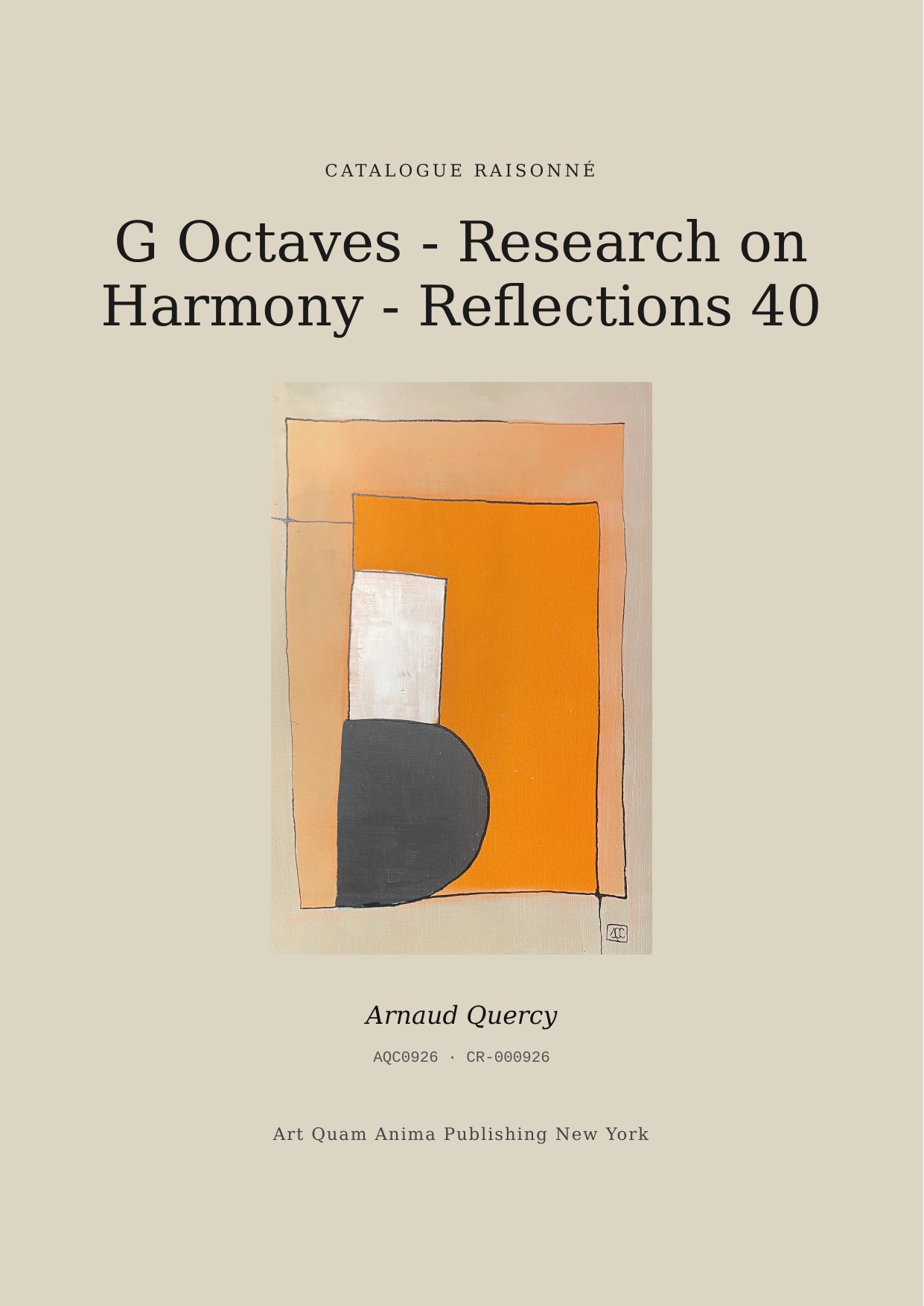 G Octaves - Research on Harmony - Reflections 40