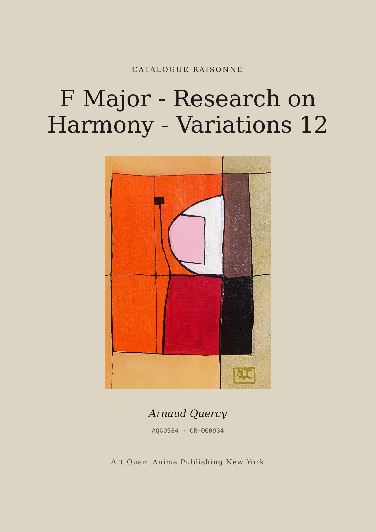 F Major - Research on Harmony - Variations 12