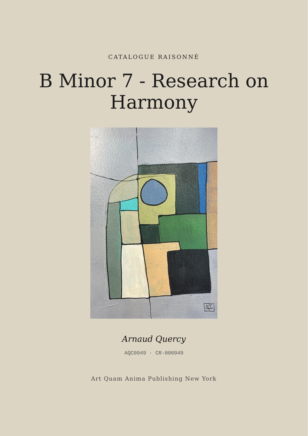 B Minor 7 - Research on Harmony