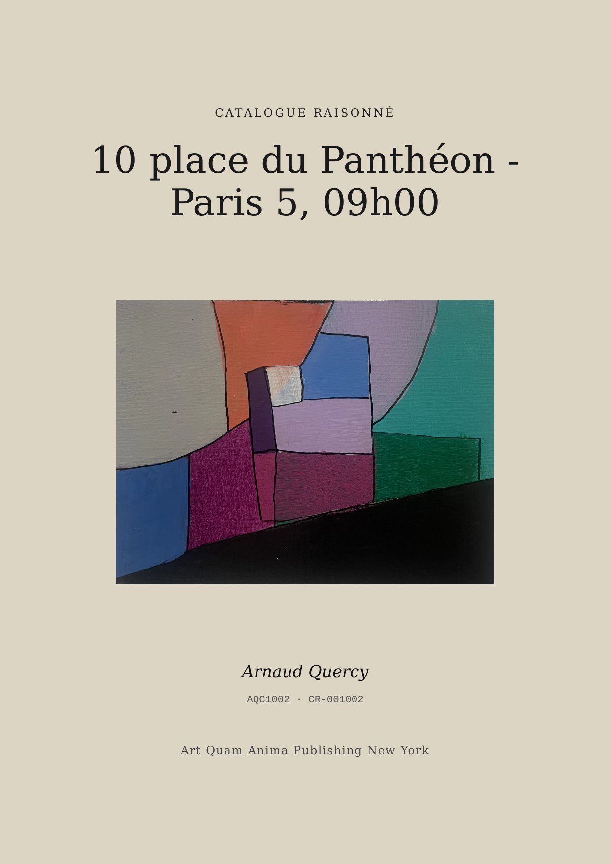 10 place du Panthéon - Paris 5, 09h00