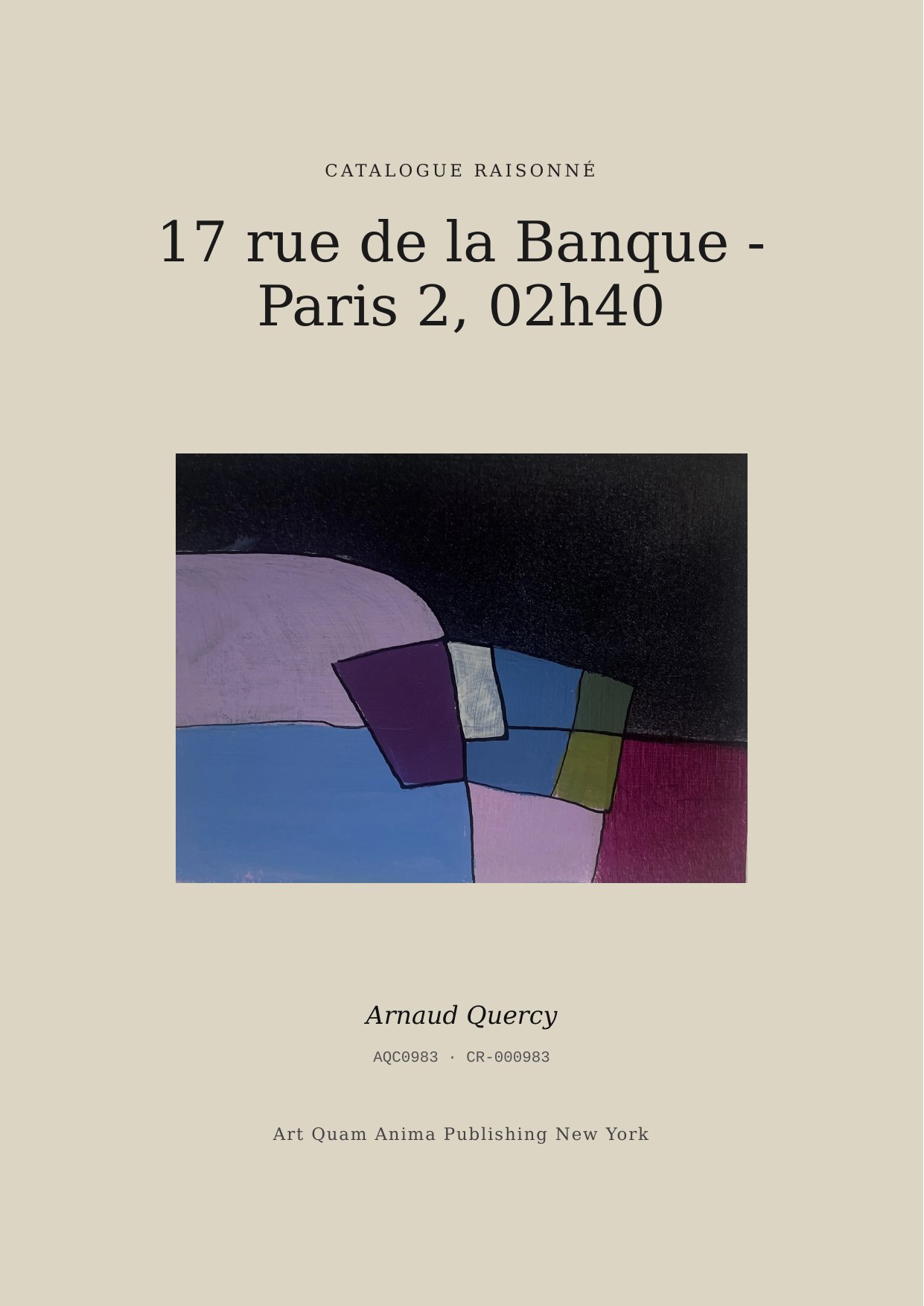 17 rue de la Banque - Paris 2, 02h40