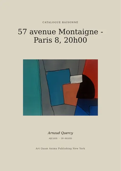 57 avenue Montaigne - Paris 8, 20h00