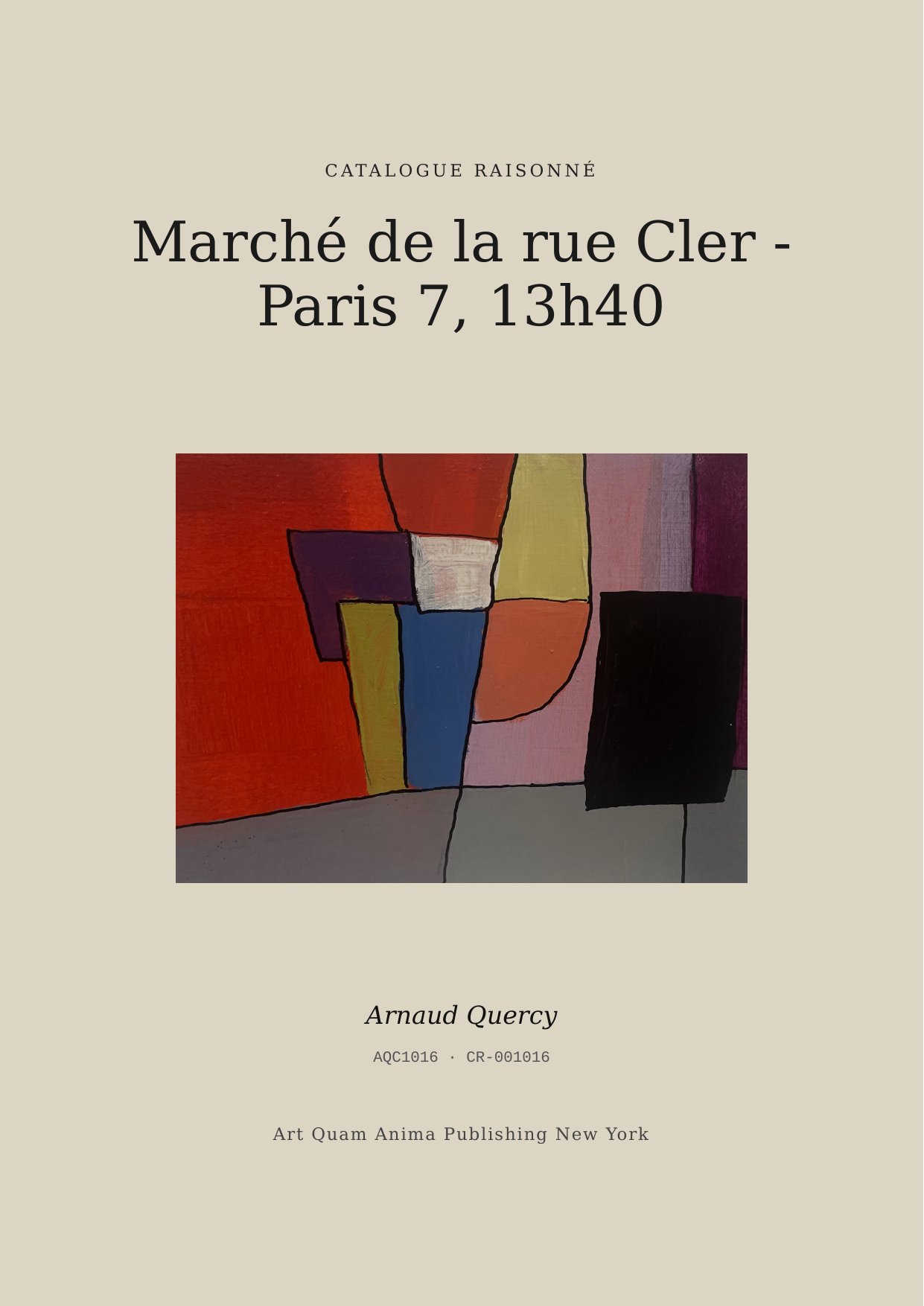 Marché de la rue Cler - Paris 7, 13h40