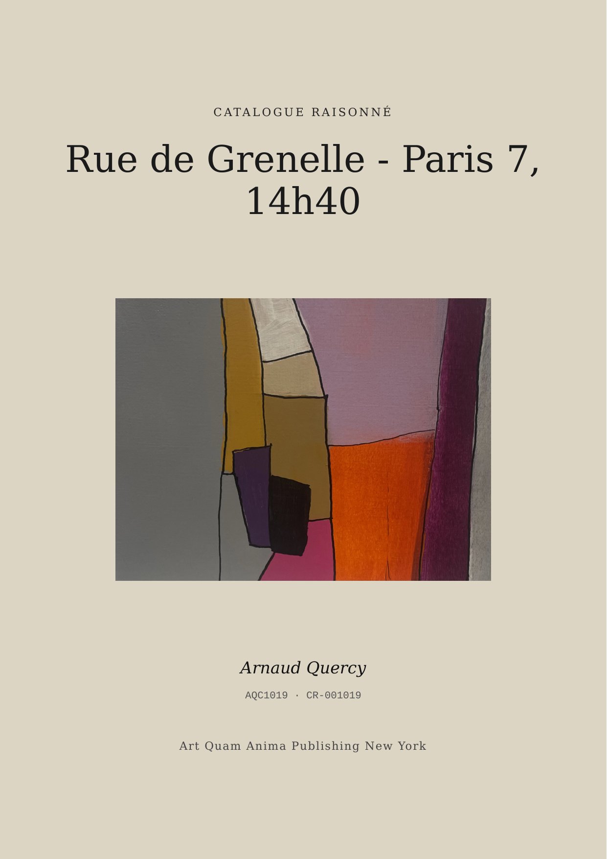 Rue de Grenelle - Paris 7, 14h40