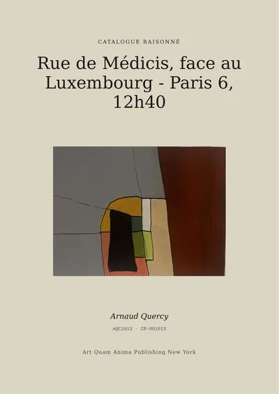 Rue de Médicis, face au Luxembourg - Paris 6, 12h40