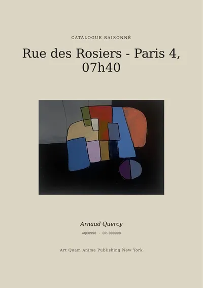Rue des Rosiers - Paris 4, 07h40