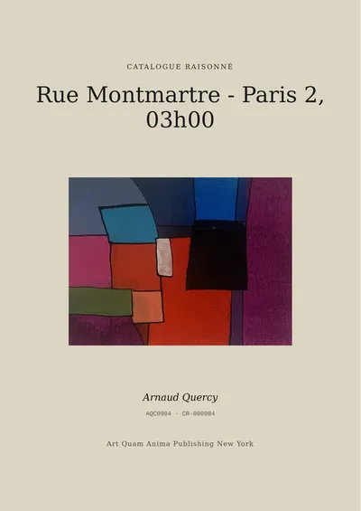 Rue Montmartre - Paris 2, 03h00