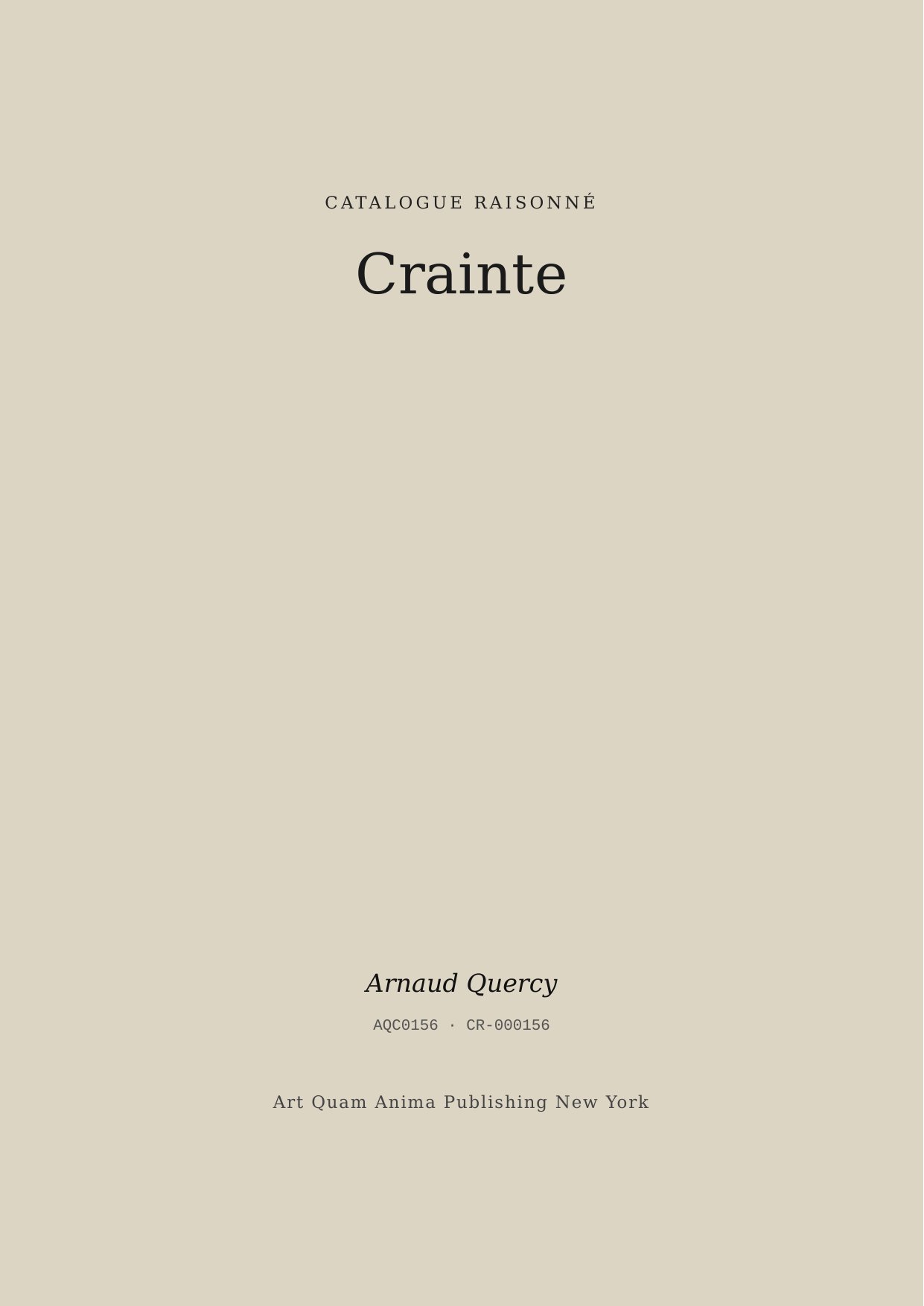 Crainte