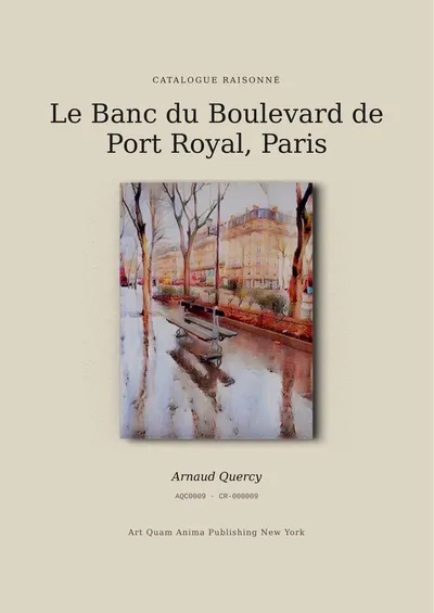 Le Banc du Boulevard de Port Royal, Paris