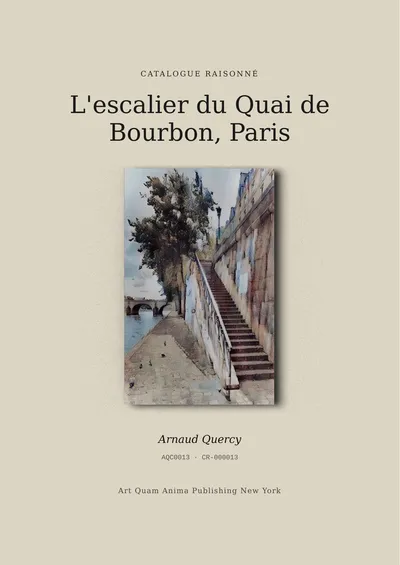 L'escalier du Quai de Bourbon, Paris