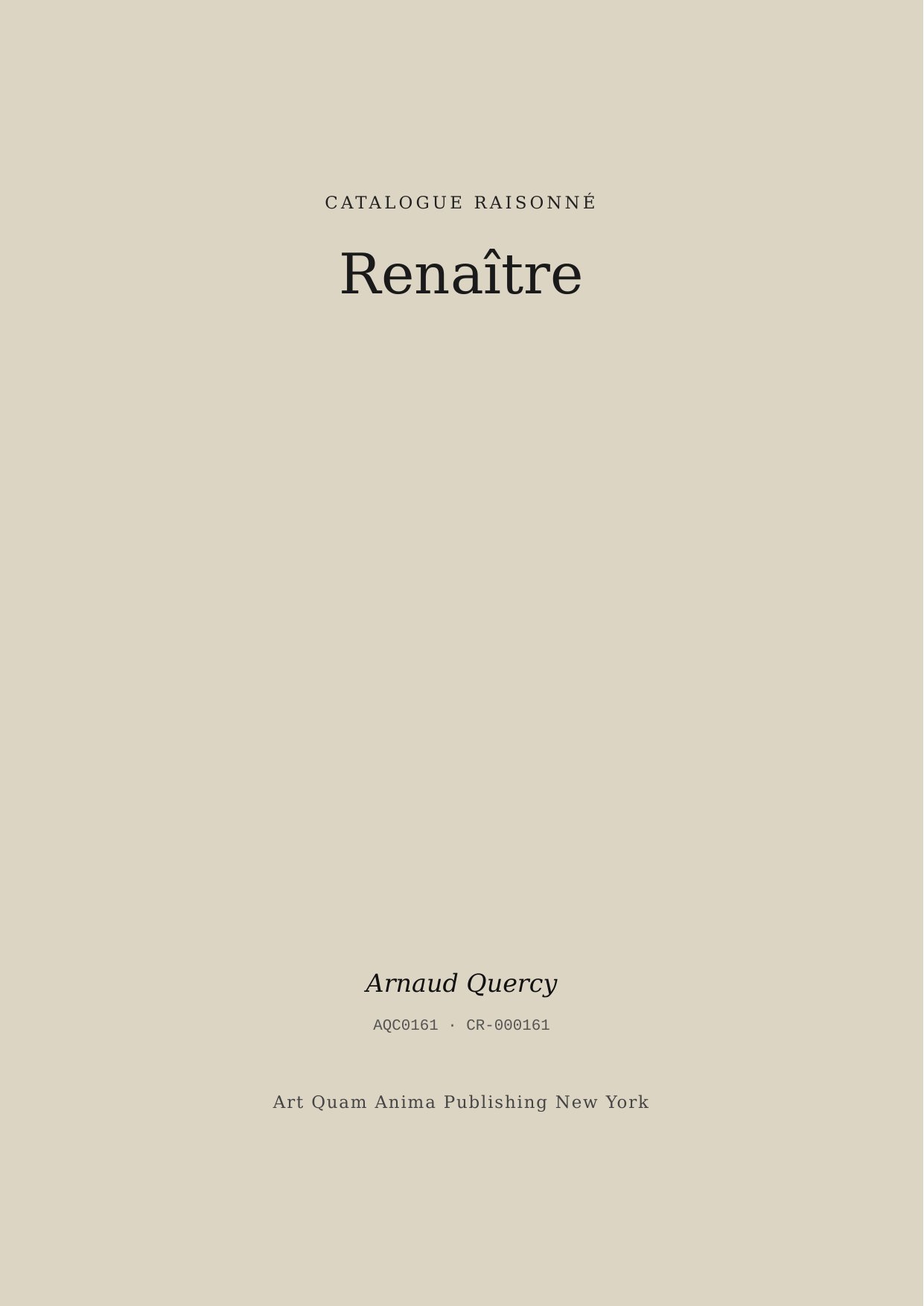 Renaître