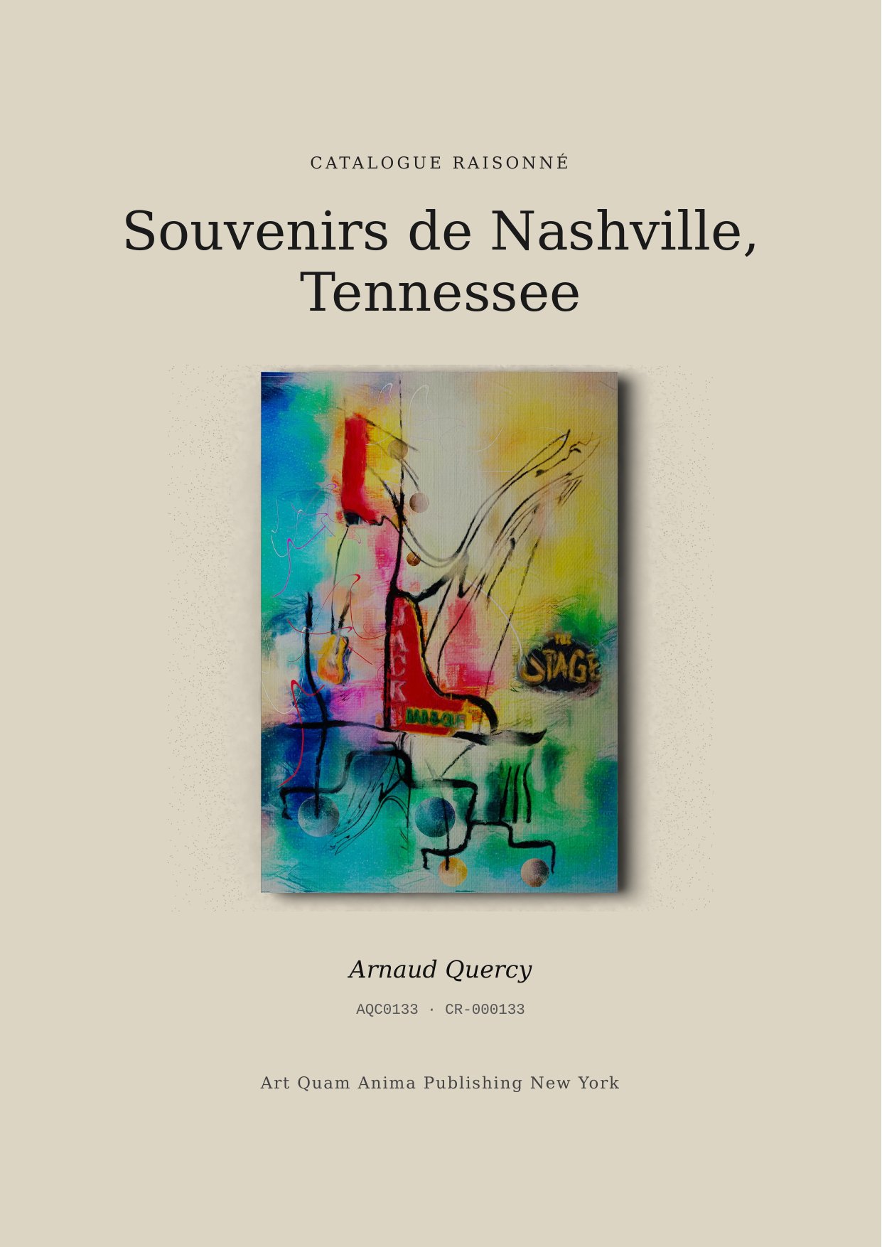 Souvenirs de Nashville, Tennessee