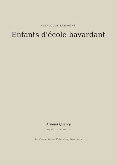 Enfants d'école bavardant
