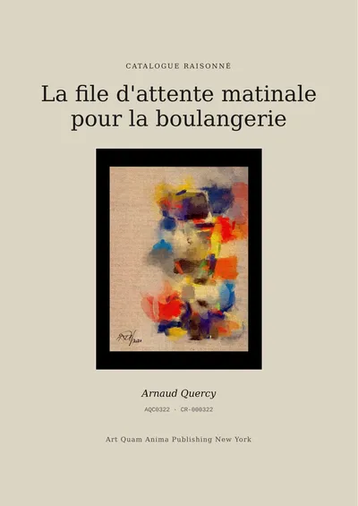 La file d'attente matinale pour la boulangerie