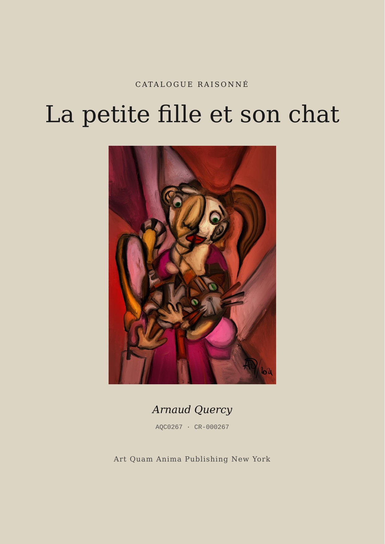 La petite fille et son chat