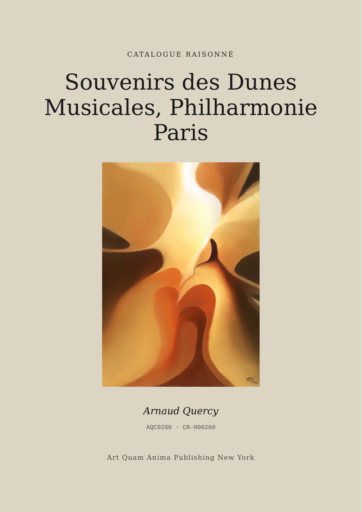 Souvenirs des Dunes Musicales, Philharmonie Paris