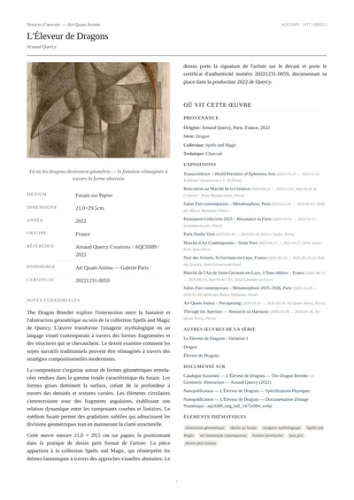 L'Éleveur de Dragons