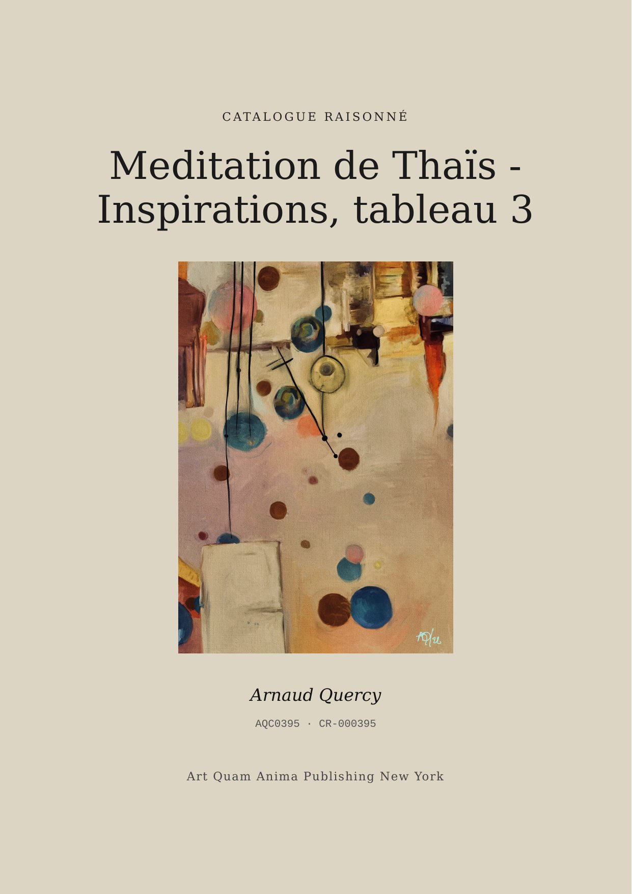 Meditation de Thaïs - Inspirations, tableau 3