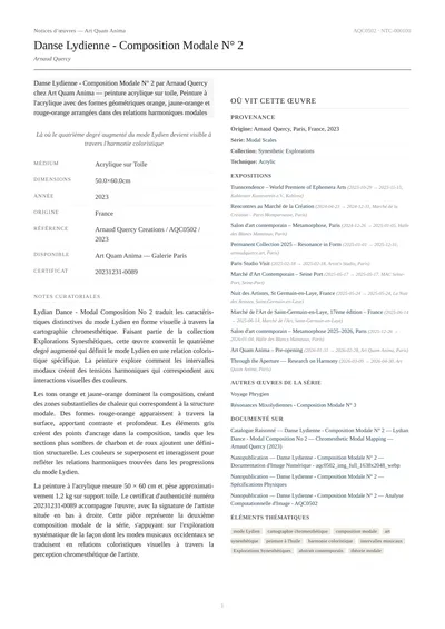 Danse Lydienne - Composition Modale N° 2