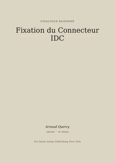 Fixation du Connecteur IDC