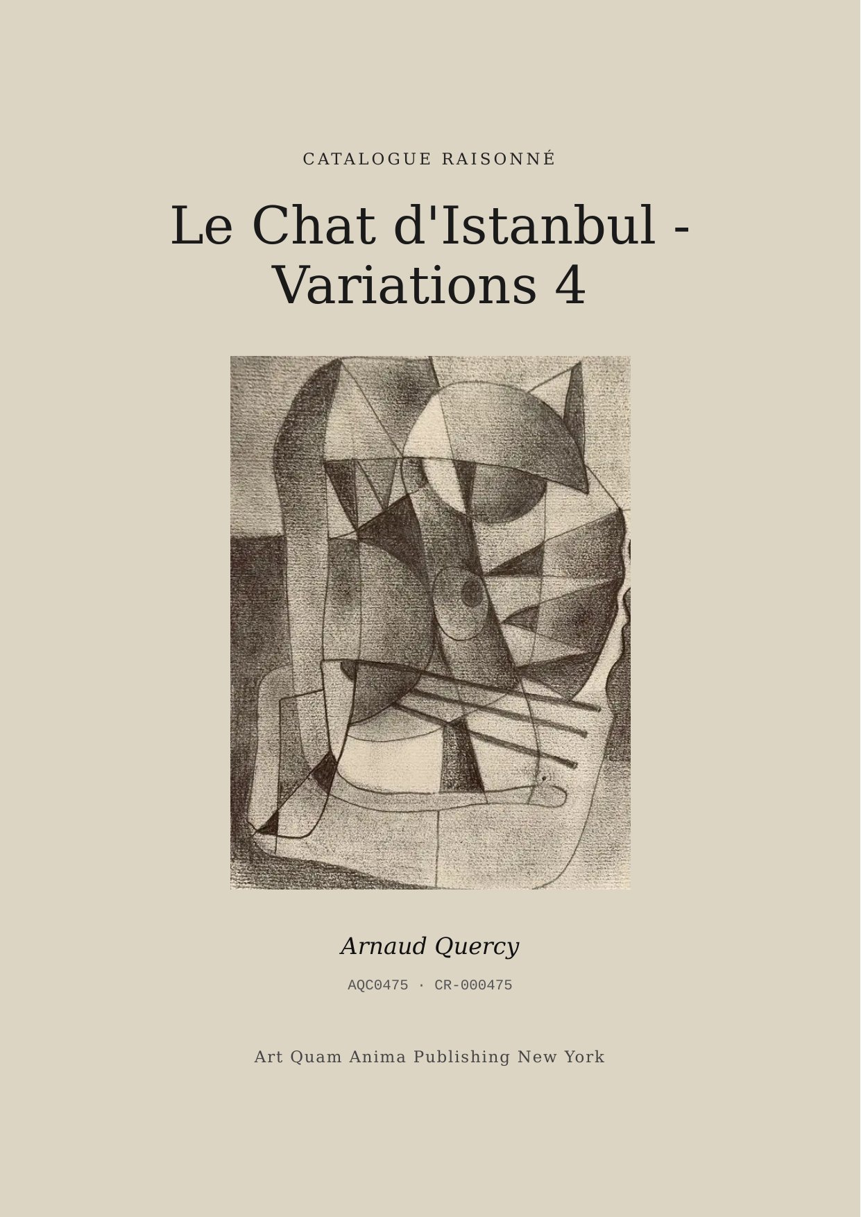 Le Chat d'Istanbul - Variations 4